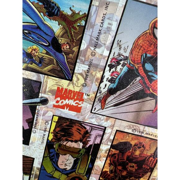 Set of two vintage 1996 marvel comics stickers  - Picture 5 of 5